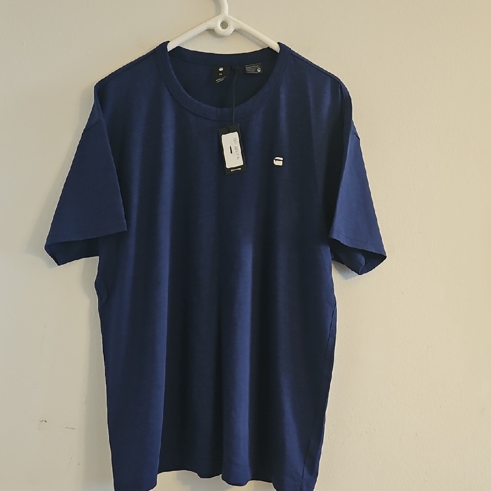 G-Star Rich Navy Short Sleeve Tee